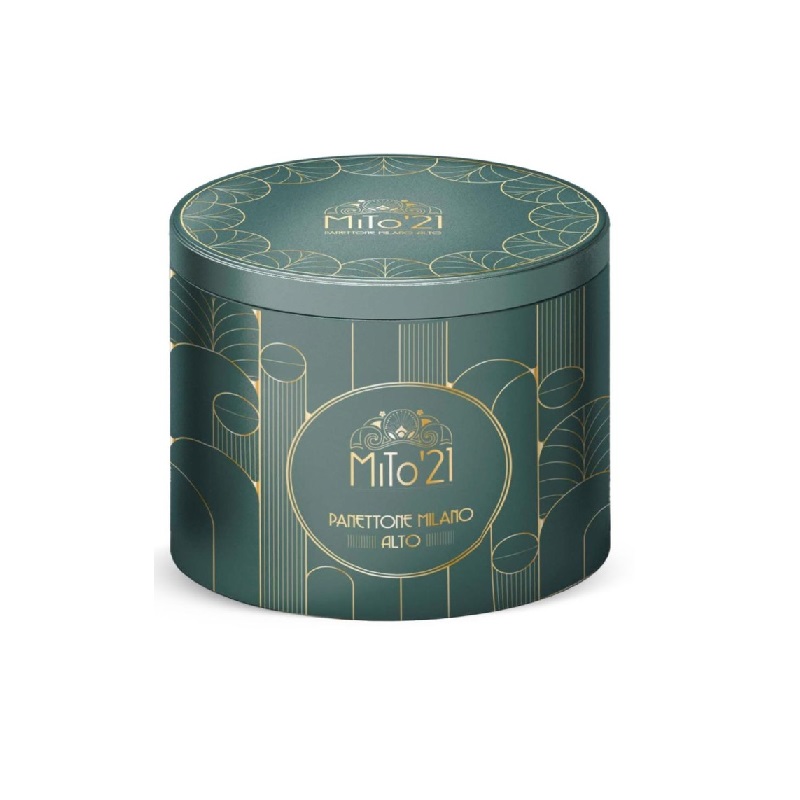 MiTo'21 Panettone Milano Basso Iron Box 500g