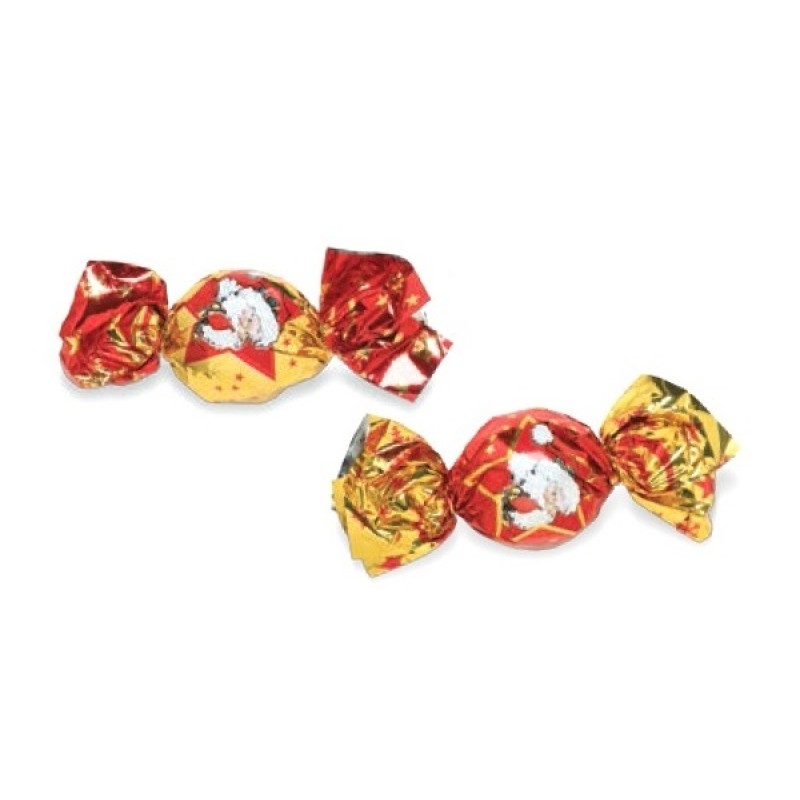 Χριστουγεννιάτικα τυλιχτά σοκολατάκια γάλακτος